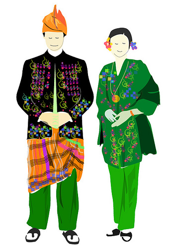 Viviena's Learning Journey: Malaysian Traditional Dresses
