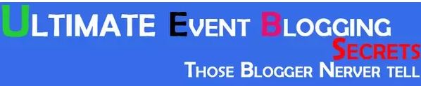 What is event blogging?