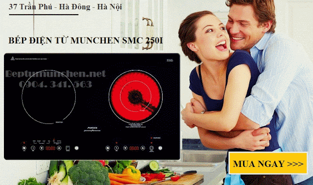 Mua bếp điện từ Munchen SMC 250i được khuyến mại lớn
