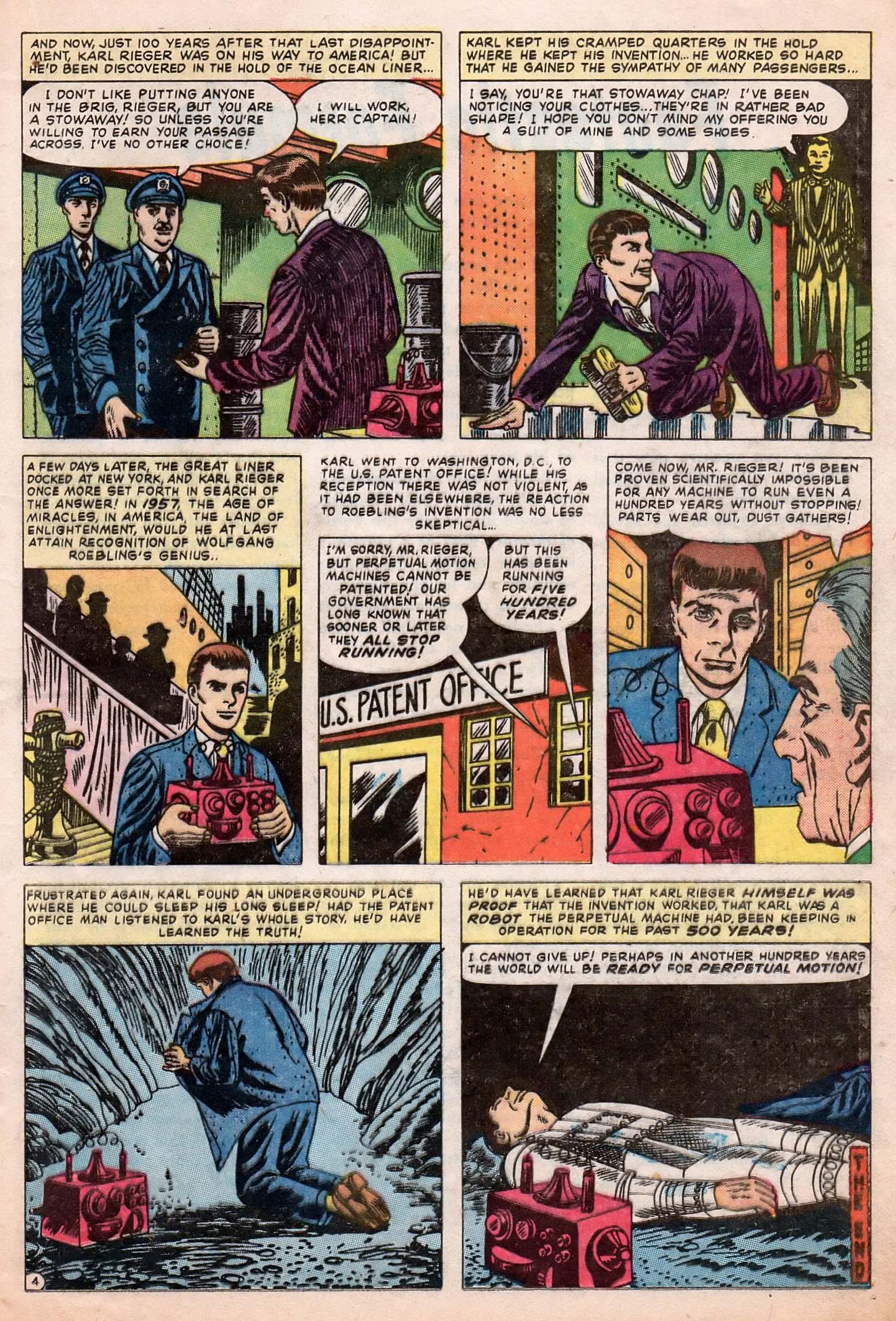 Read online Mystical Tales comic -  Issue #8 - 21