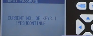 current number of keys