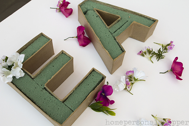 diy-manualidades con flores homepersonalshopper