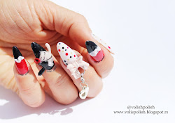 nail chic cheap dizajn moschino oliva akrilnim noktima nails acrylic kao akril inspiracija