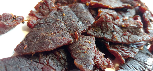 sweet spicy beef jerky