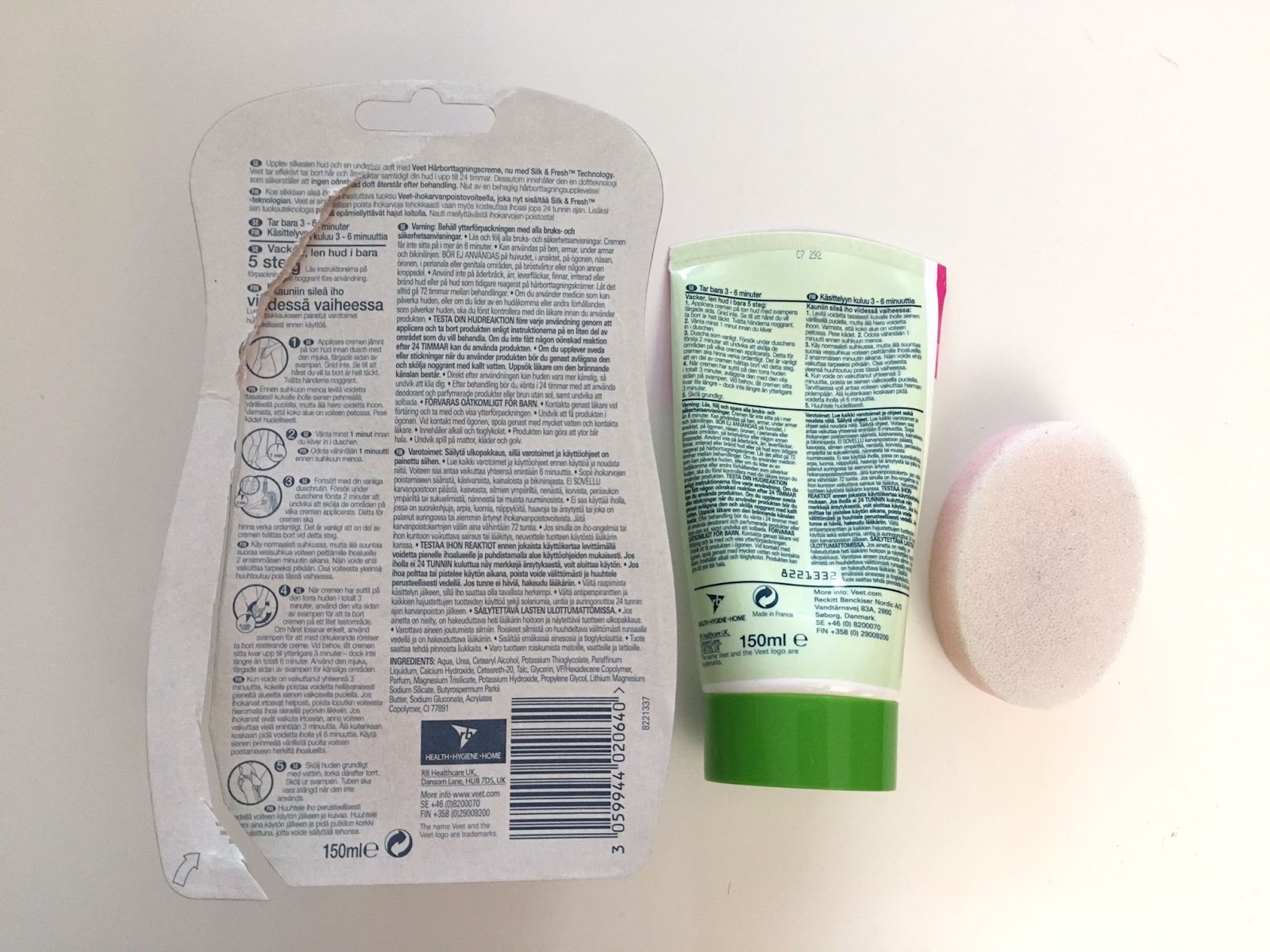 Skincare Notebook Veet In Shower Hair Removal Cream Legs & Body Dry Skin 150 ml Review