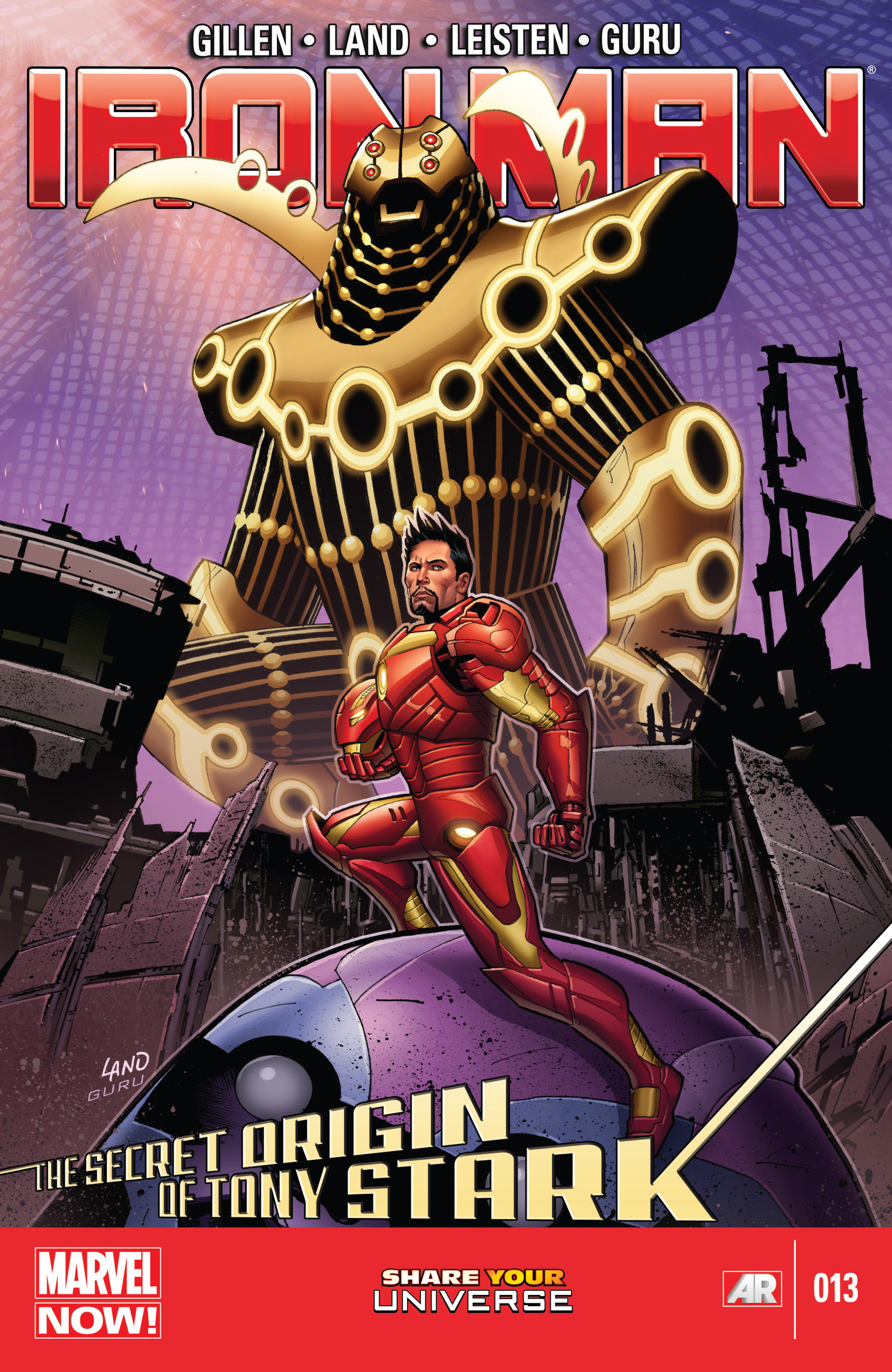Read online Iron Man (2013) comic -  Issue #13 - 1