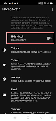 How to get rid of notch on Android screen 3