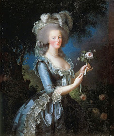 Marie Antoinette dit à la Rose by Louise Élisabeth Vigée Le Brun, 1783