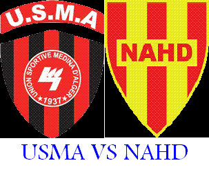 مباراة اتحاد الجزائر ضد نصر حسين داى اليوم MATCH USMA VS NAHD