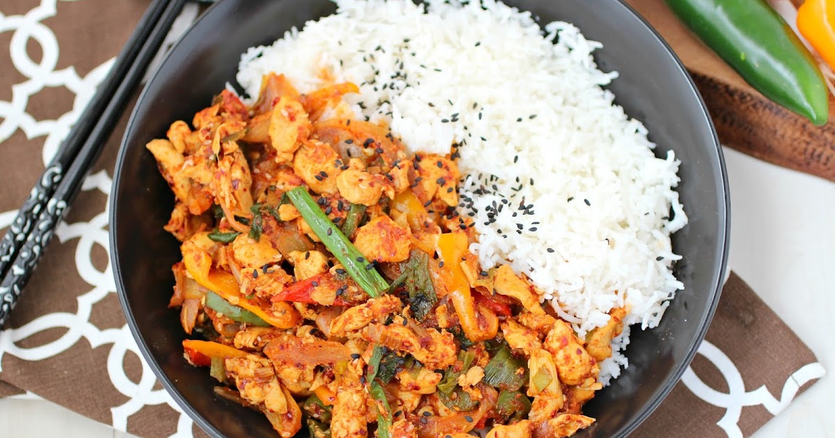 Kitchen Simmer Korean Chicken Stir Fry