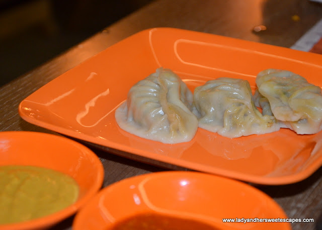 Nepali dumplings in Moshi Dubai