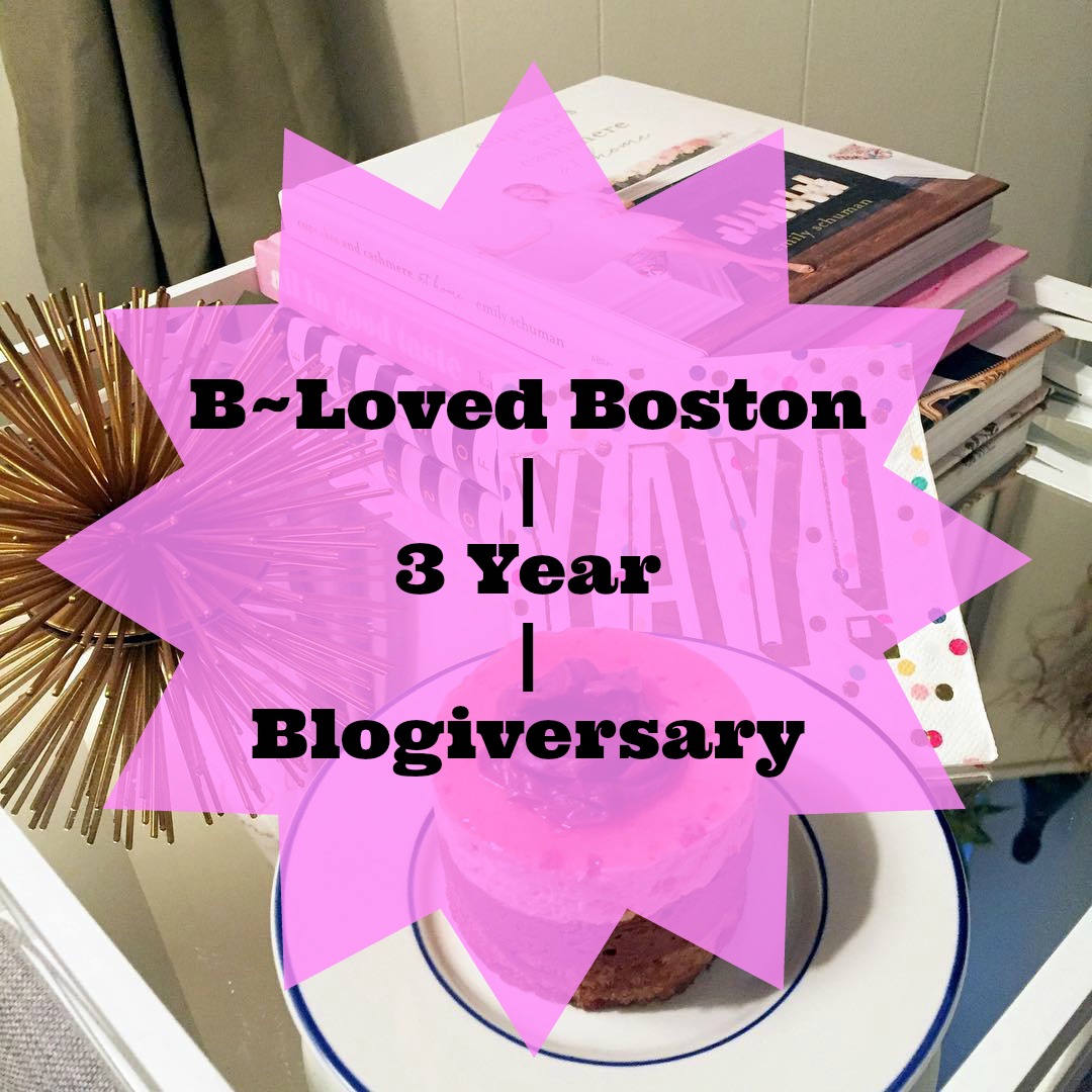 3 Year Blogiversary Favorites