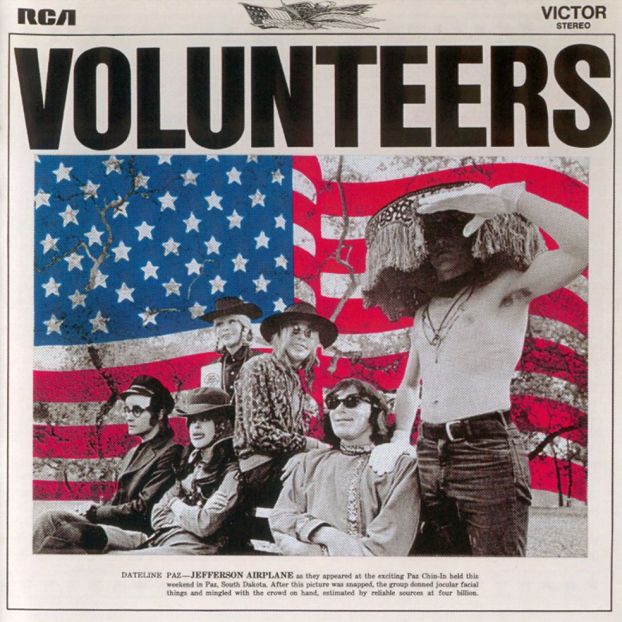 Discos Fundamentais Jefferson Airplane Volunteers 1969 (USA, Heavy