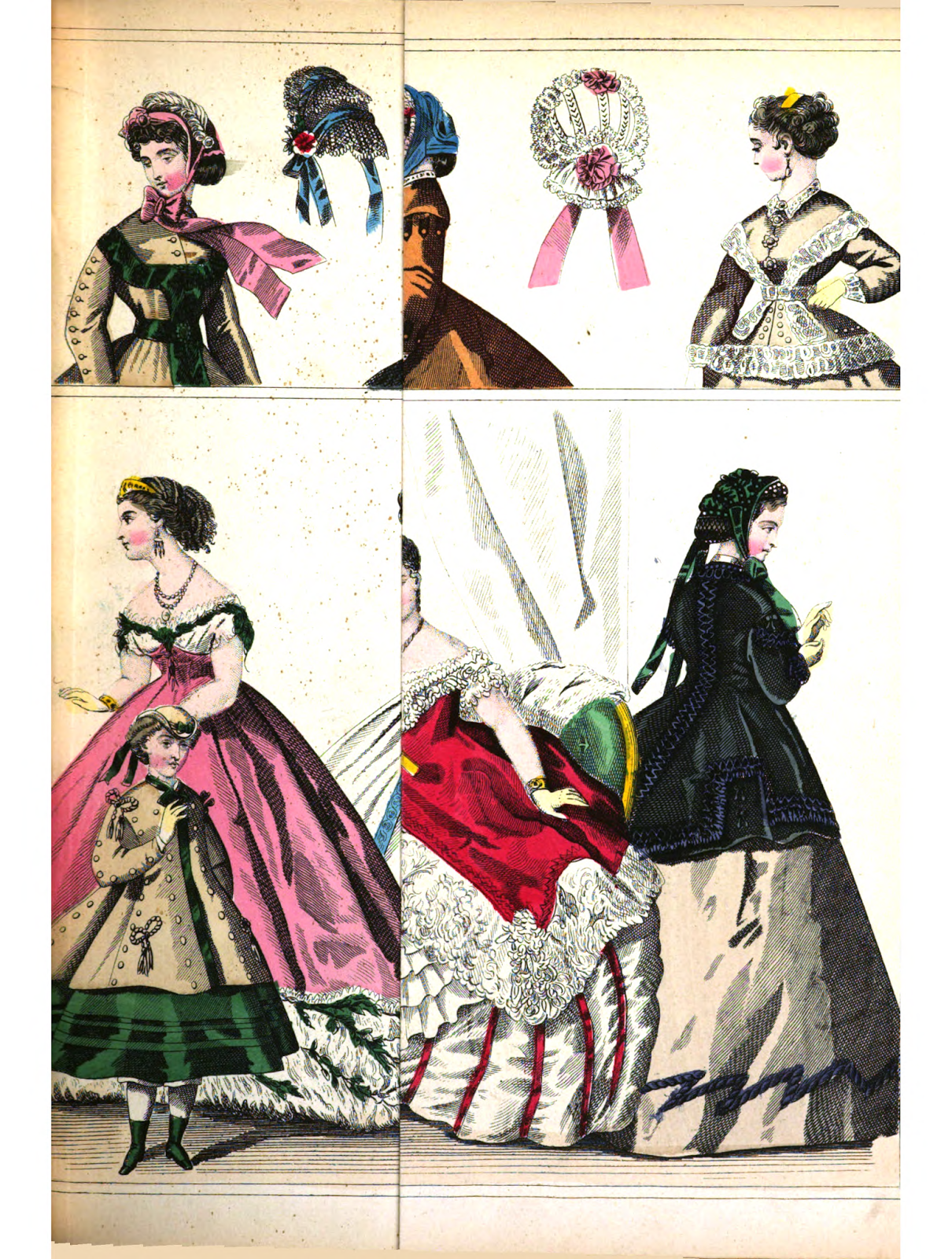 19th Century Historical Tidbits: 1866 Fashions Part 2