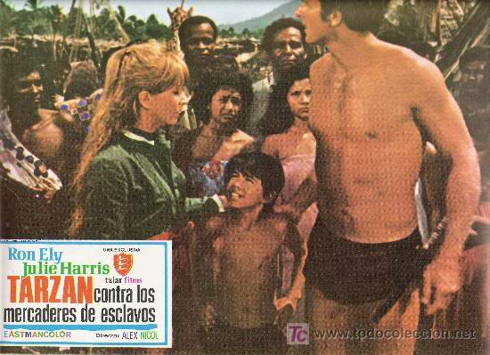 La serie televisiva "Tarzan" (1966-68), protagonizada por Ron Ely, llegó a España en 1969