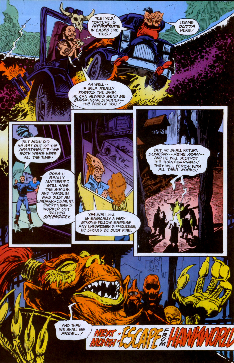 Read online Hawkworld (1990) comic -  Issue #20 - 25
