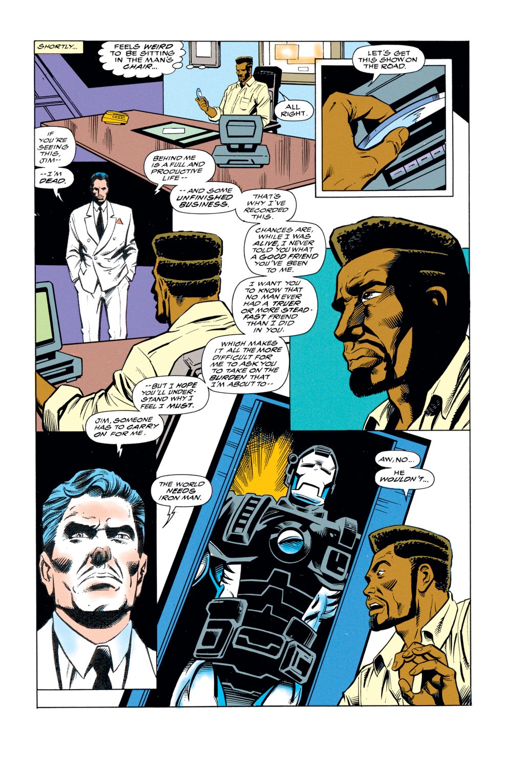 Read online Iron Man (1968) comic -  Issue #284 - 10