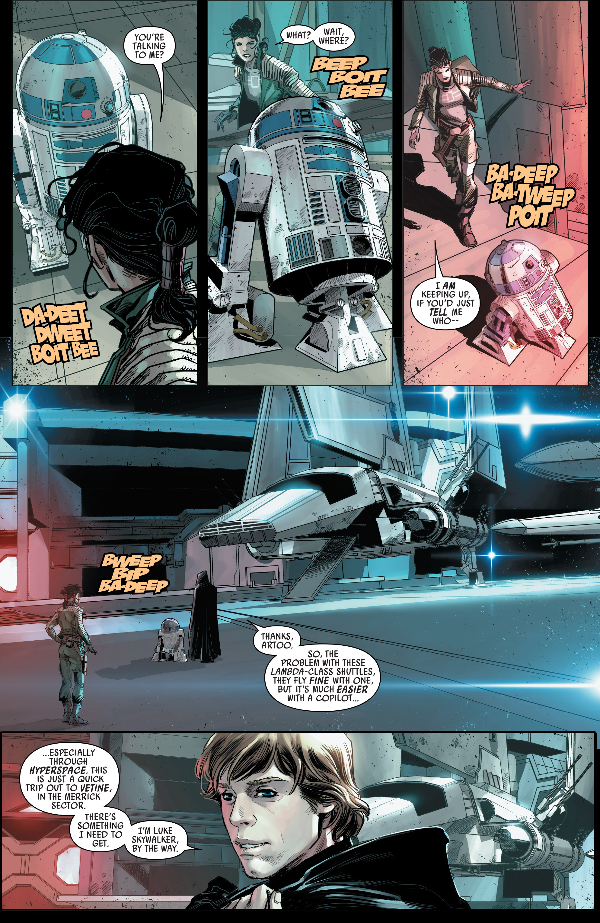 Read online Journey to Star Wars: The Force Awakens - Shattered Empire comic -  Issue #4 - 5