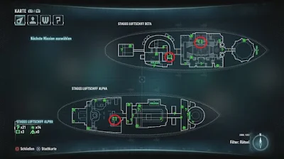 Batman Arkham Knight, Riddler's Puzzles, Stag Airships Map