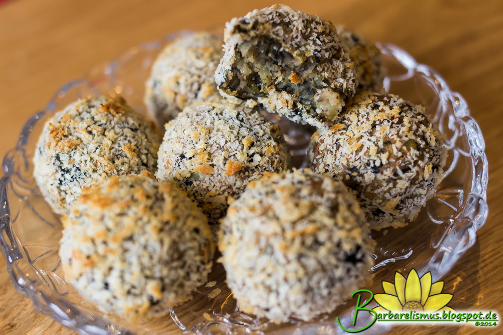Barbarelismus Potato Spinach Balls
