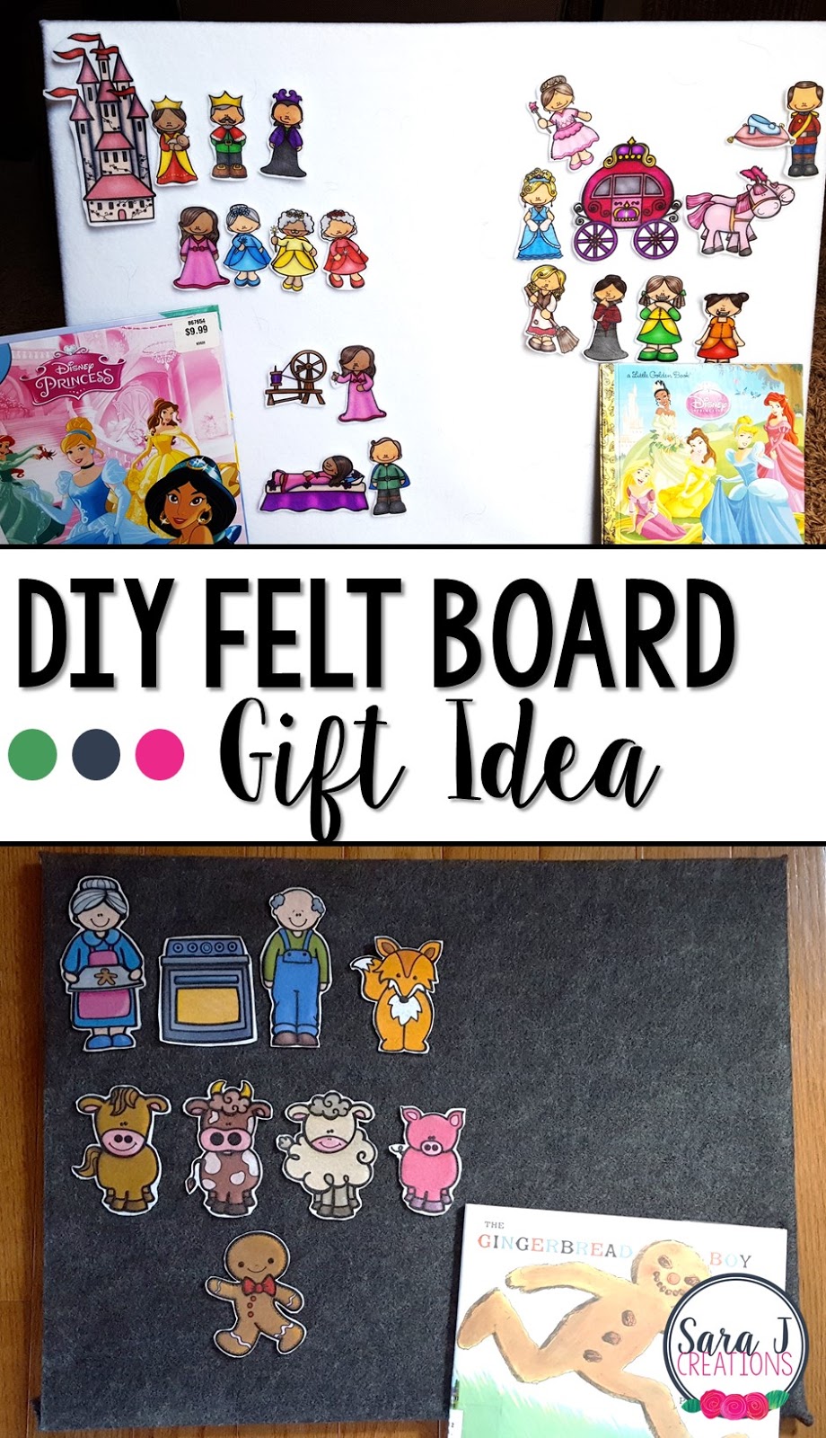 DIY Felt Board Gift Idea Sara J Creations