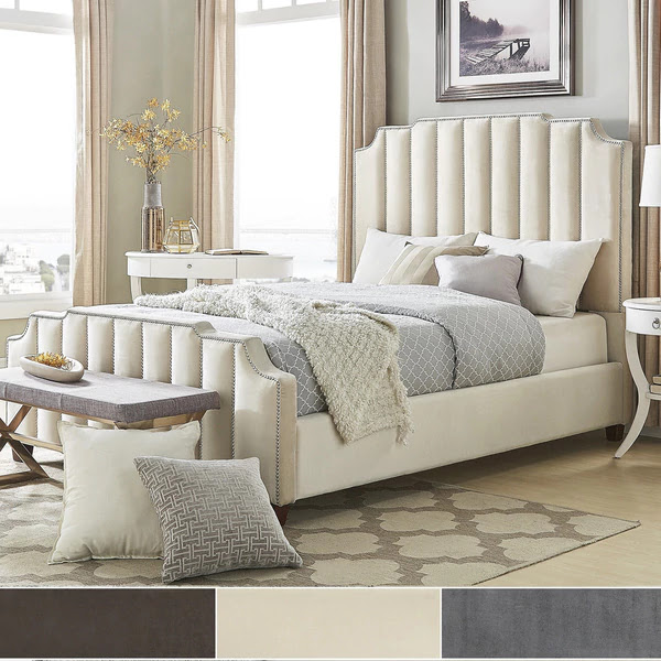 Eye For Design Decorating Your Bedroom With Padded Art Deco Headboards