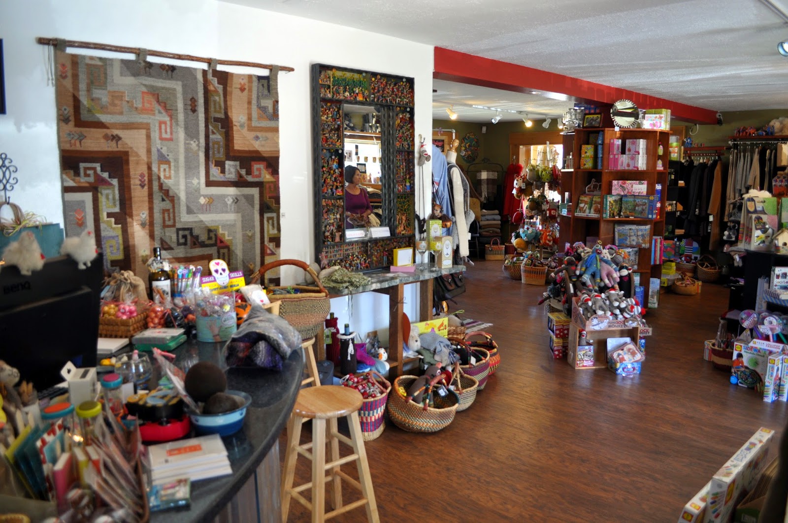 Mereknits A visit to the alpaca store and a gift