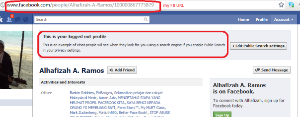 Where Do I Find My Facebook Url - DaftarEmail.com