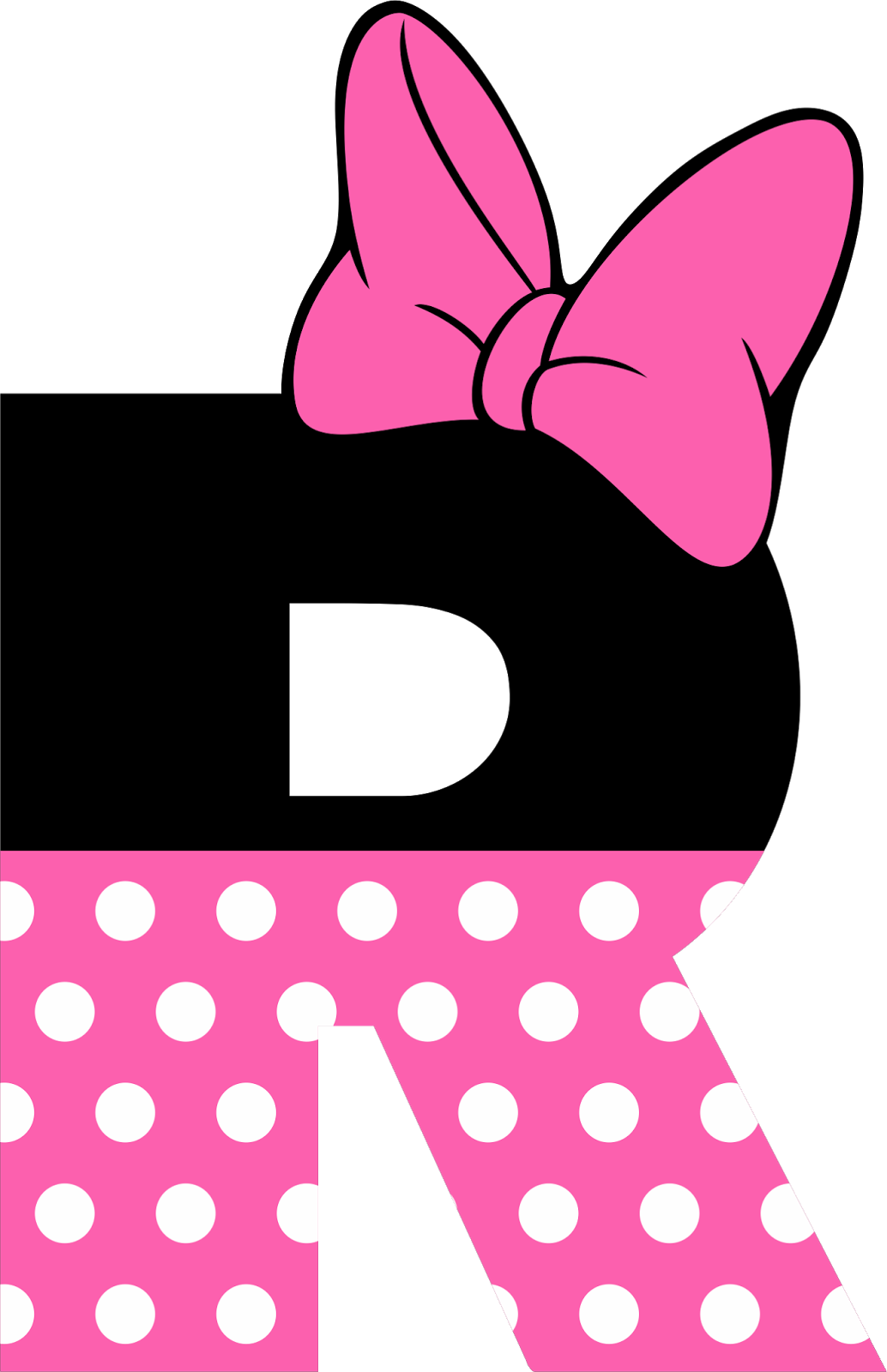 Featured image of post Letras Da Minnie Rosa Para Imprimir A carinha da minnie pode virar capa de cart o ou de convite