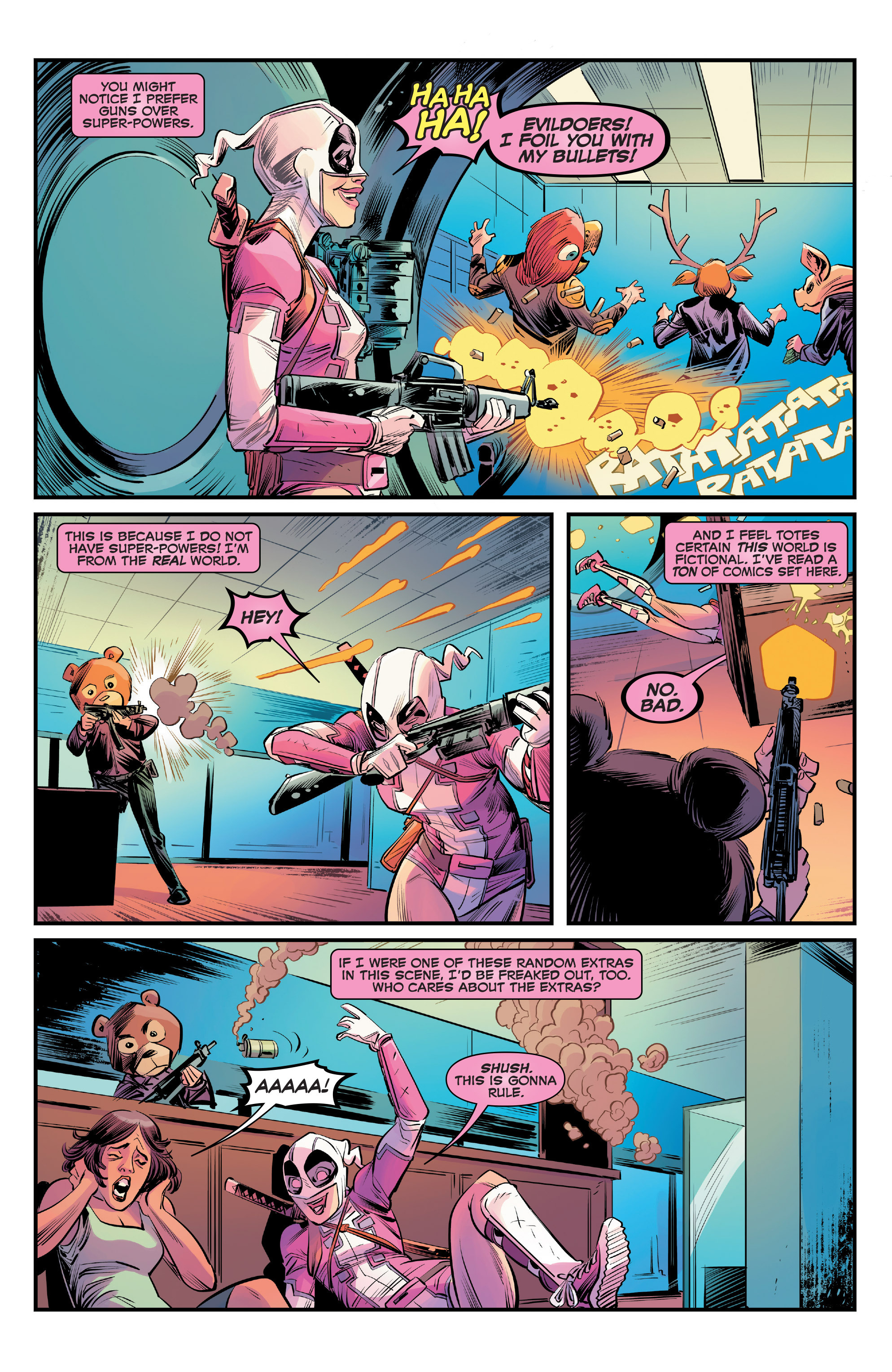 Read online The Unbelievable Gwenpool comic -  Issue #1 - 11