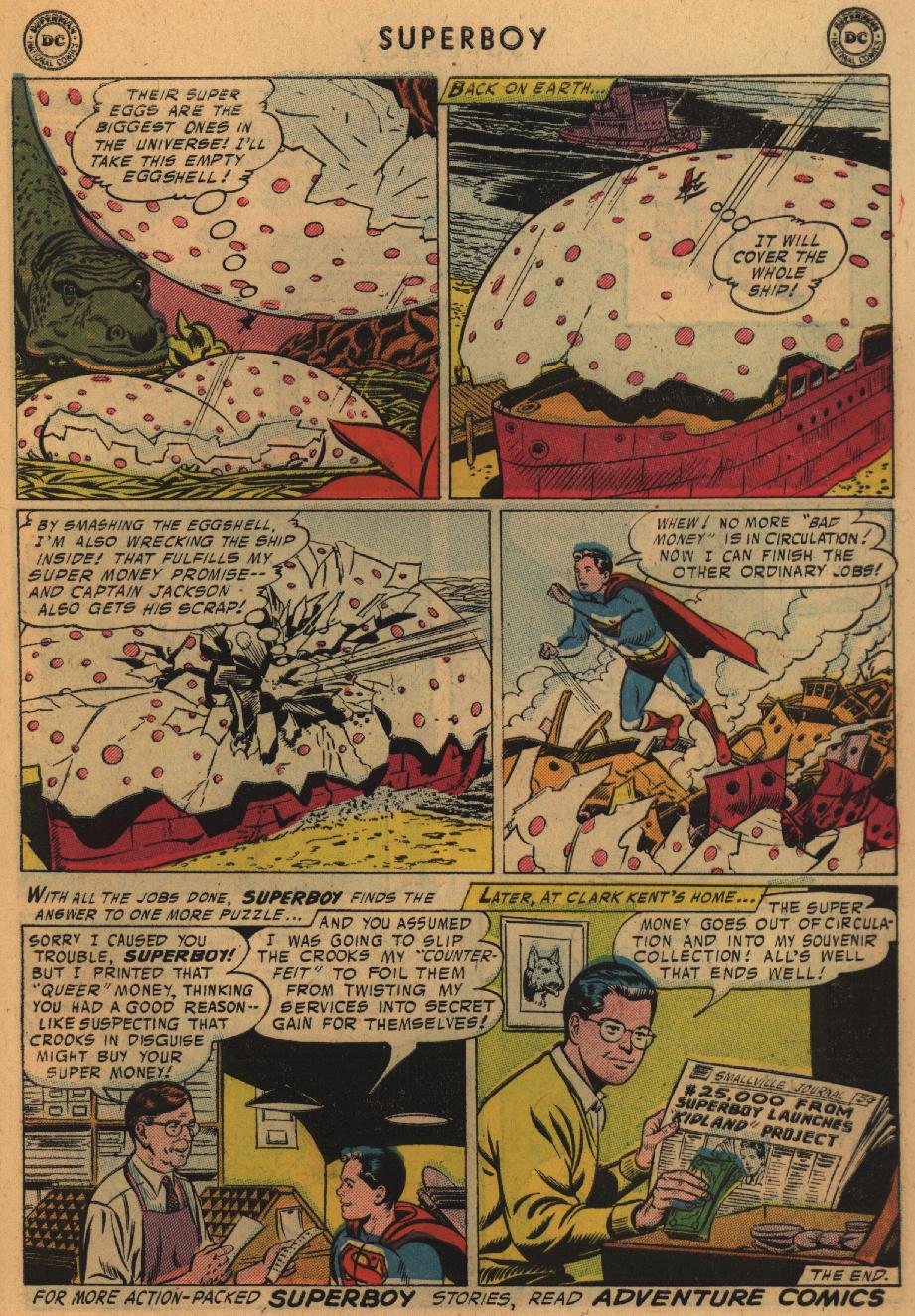 Read online Superboy (1949) comic -  Issue #51 - 24