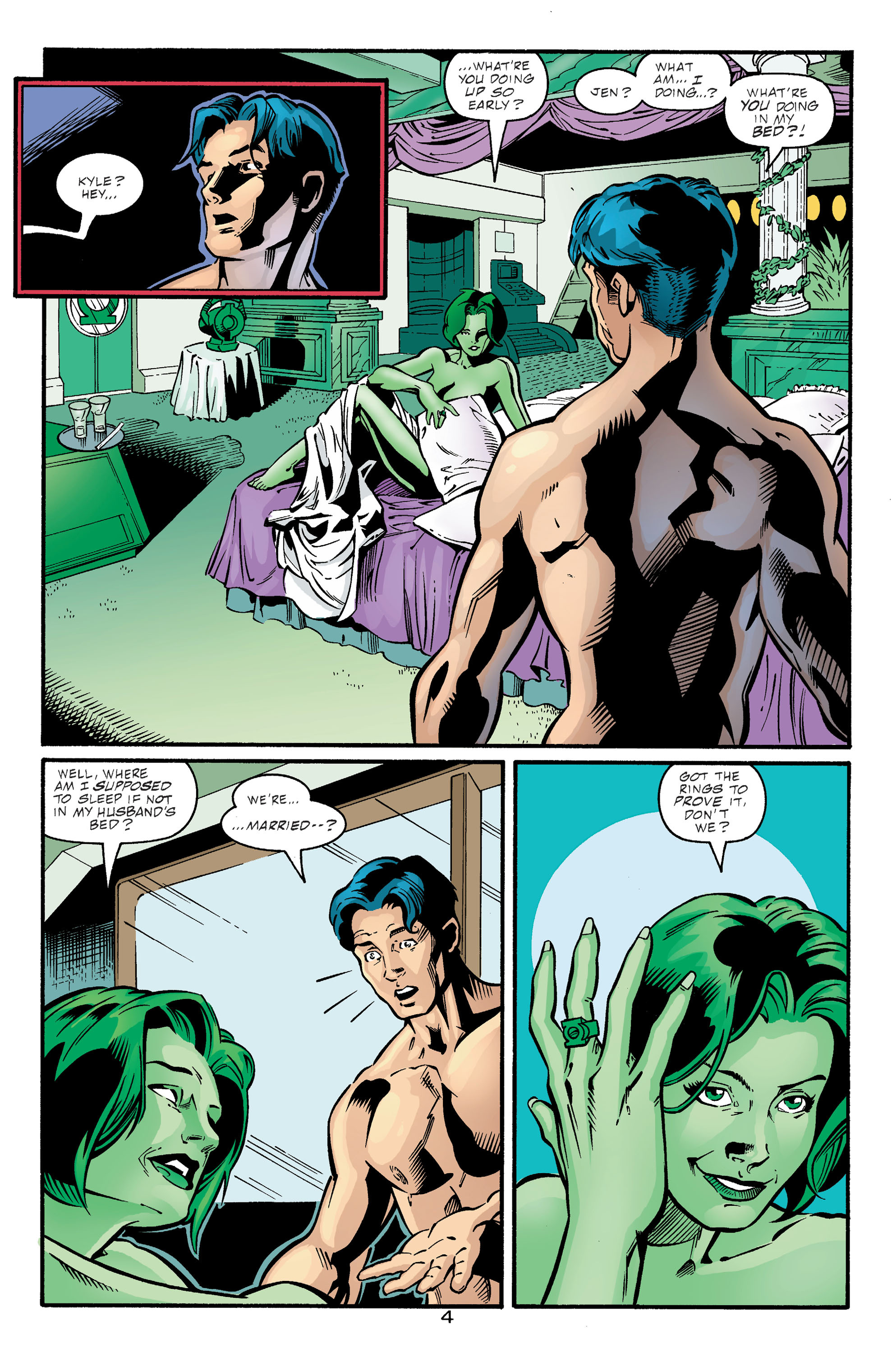 Read online Green Lantern (1990) comic -  Issue #121 - 4