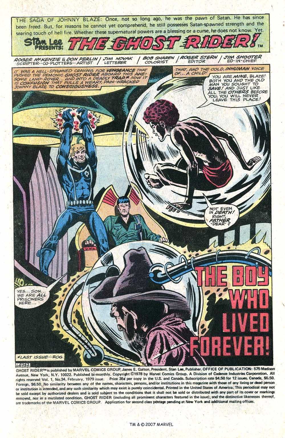 Ghost Rider (1973) Issue #34 #34 - English 3