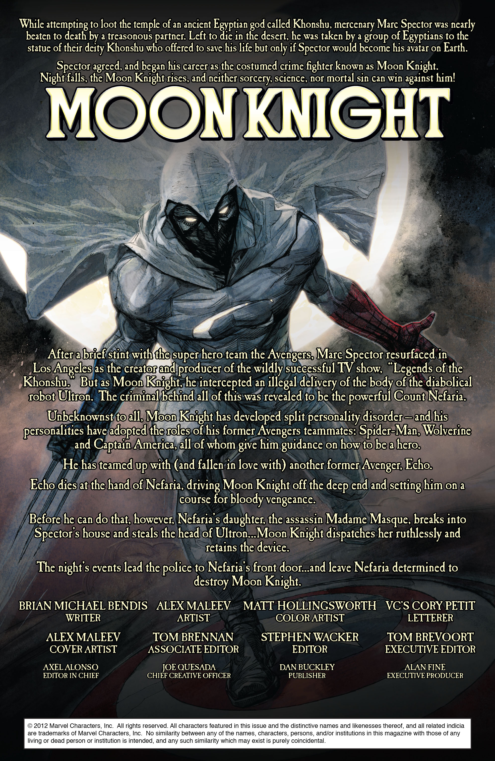 Read online Moon Knight (2011) comic -  Issue #12 - 2