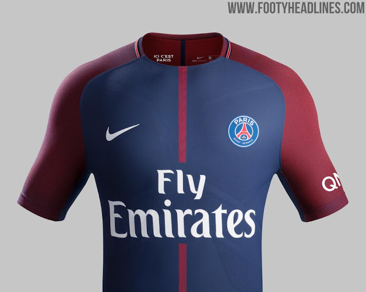 [PSD] - NIKE 2017/2018 & ADIDAS 2017/2018 (VULCANZERO VERSION) Psg-17-18-home-kit-4