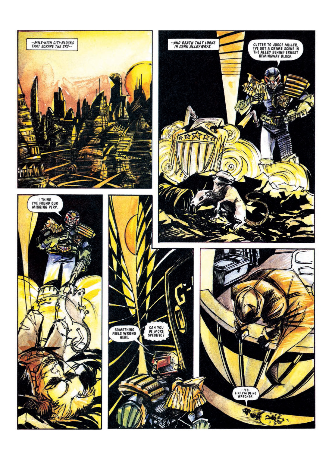 Read online Judge Dredd: The Complete Case Files comic -  Issue # TPB 24 - 223