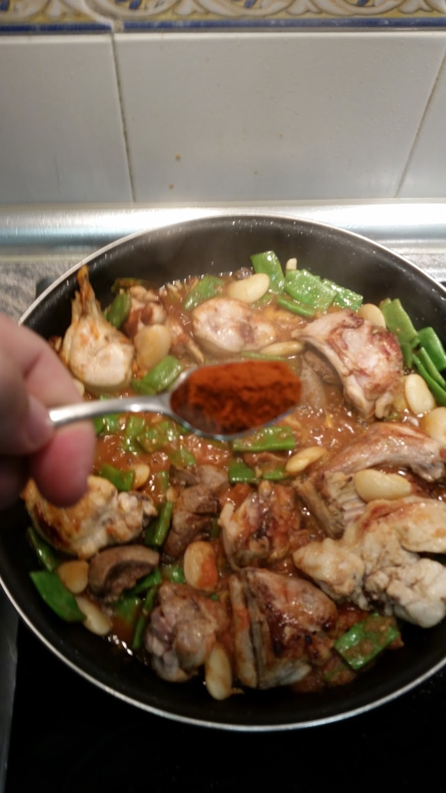 HITLODEO PAELLA VALENCIANA EN VITROCERÁMICA