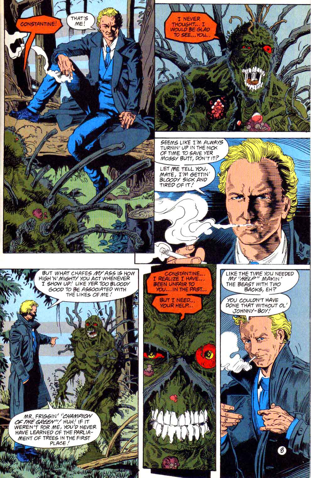 Swamp Thing (1982) Issue #130 #138 - English 9