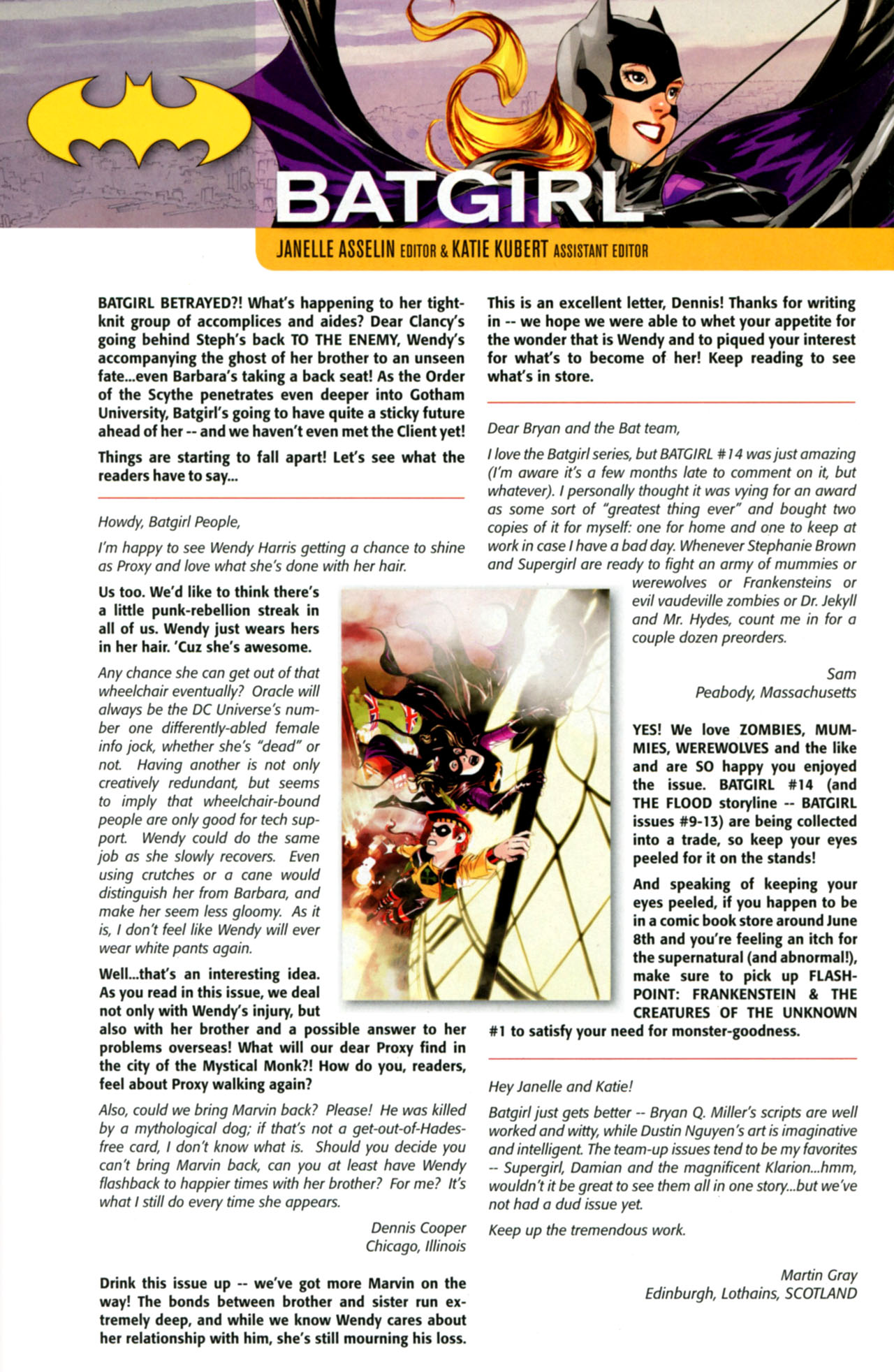 Read online Batgirl (2009) comic -  Issue #21 - 22
