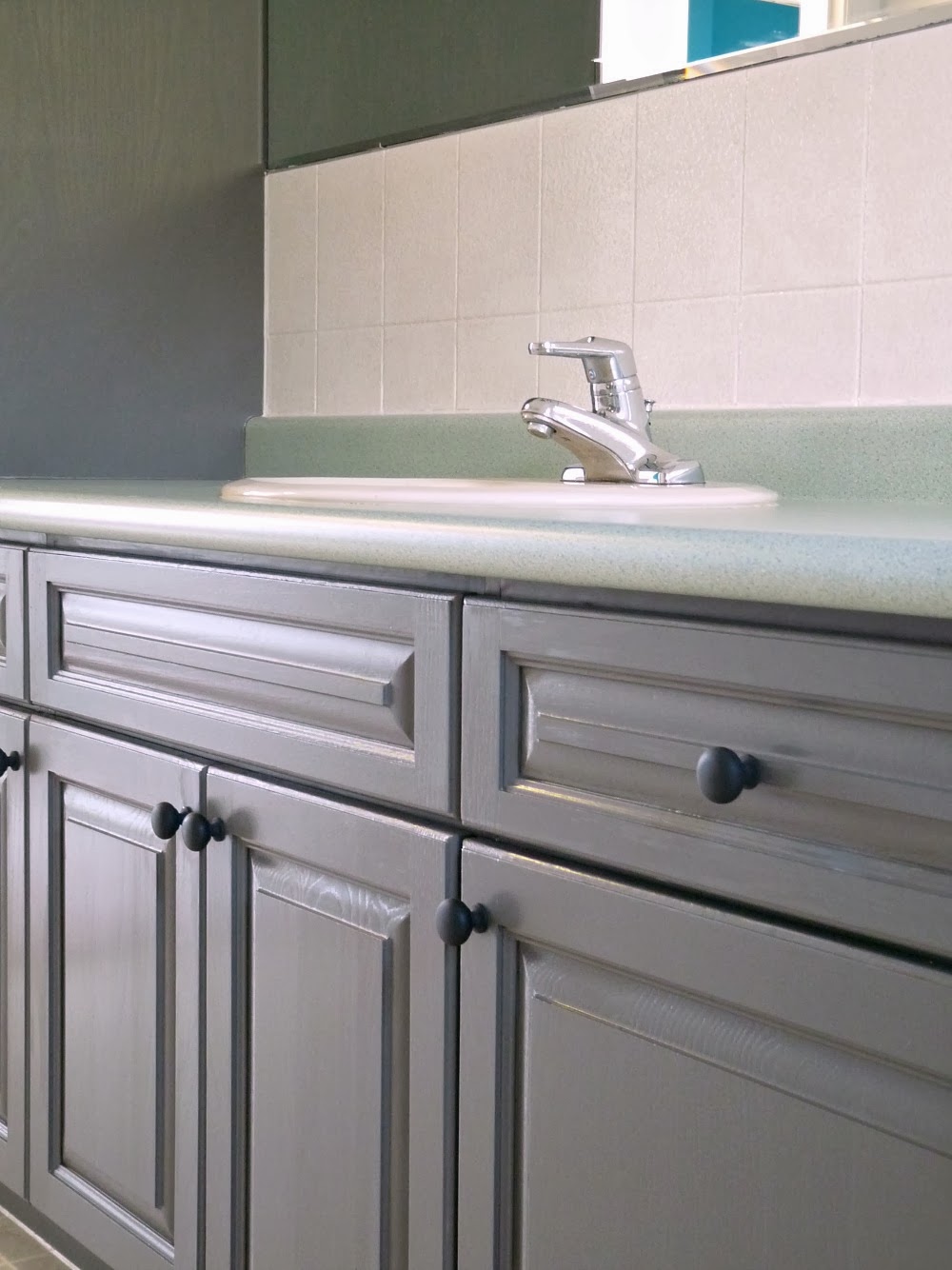 How To Refinish Bathroom Cabinets Easily Rust Oleum Cabinet