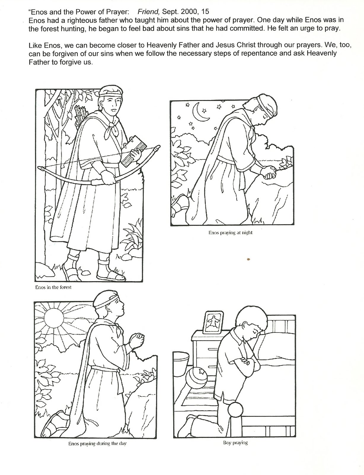 abinadi coloring pages pinterest - photo #7