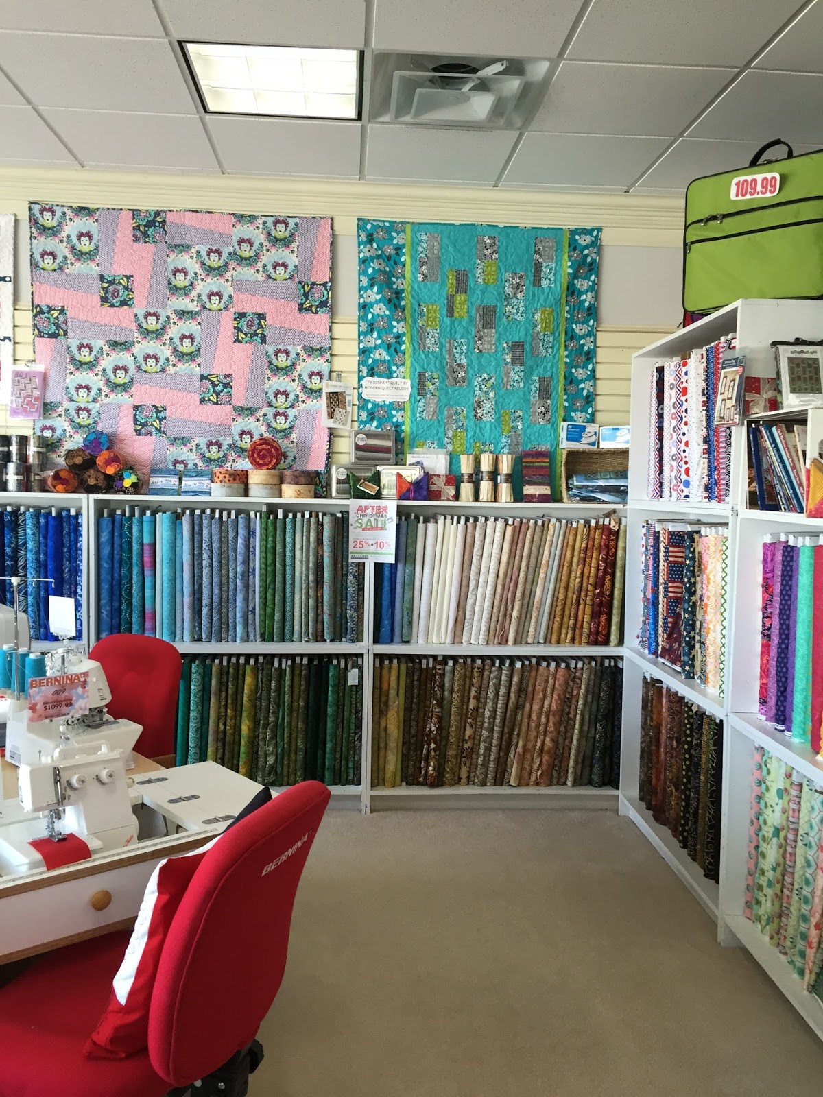 Happy Cottage Quilter Augusta Quilt shop