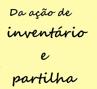 da ação de inventário e partilha