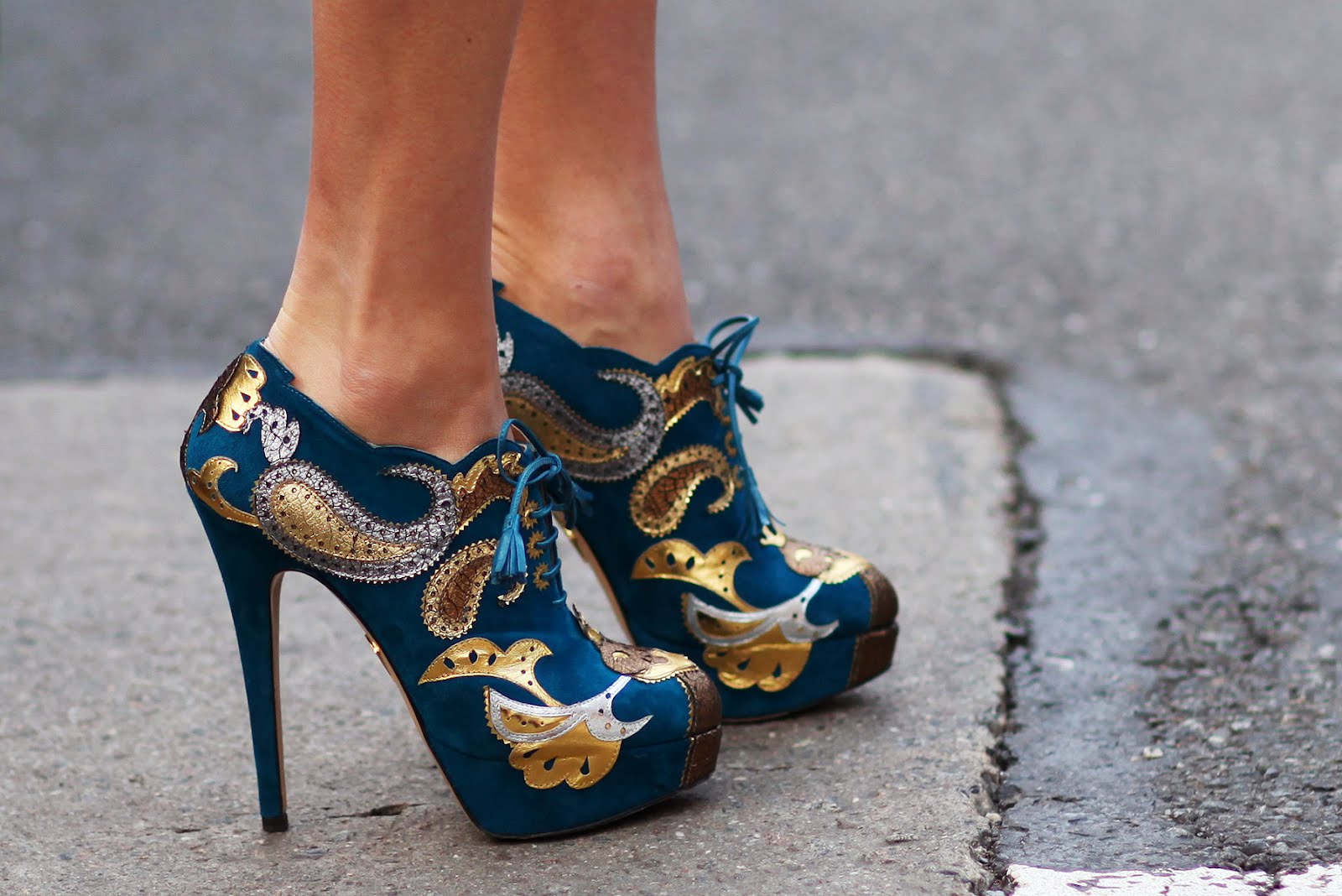 Miss V: Fancy Feet: Charlotte Olympia Shoes