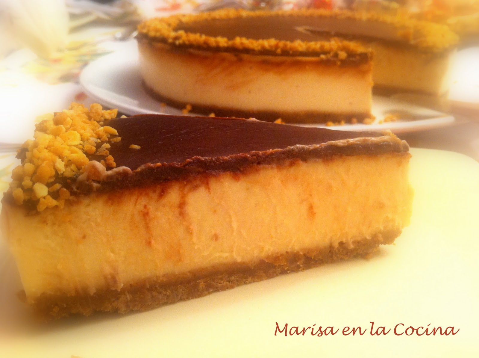 Marisa en la Cocina: Tarta de Turrón de Jijona y Chocolate