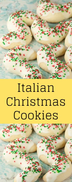 Italian Christmas Cookies #christmas #cookies - Selfia Kitchen
