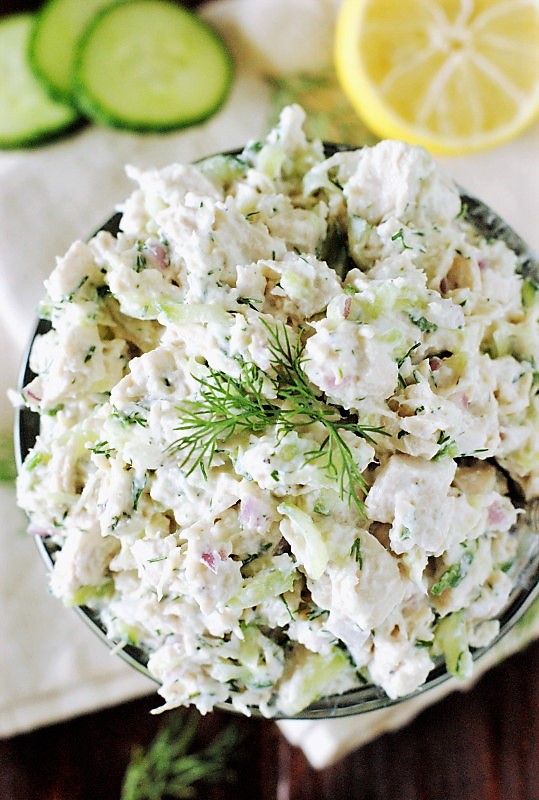 Tzatziki Chicken Salad The Kitchen is My Playground