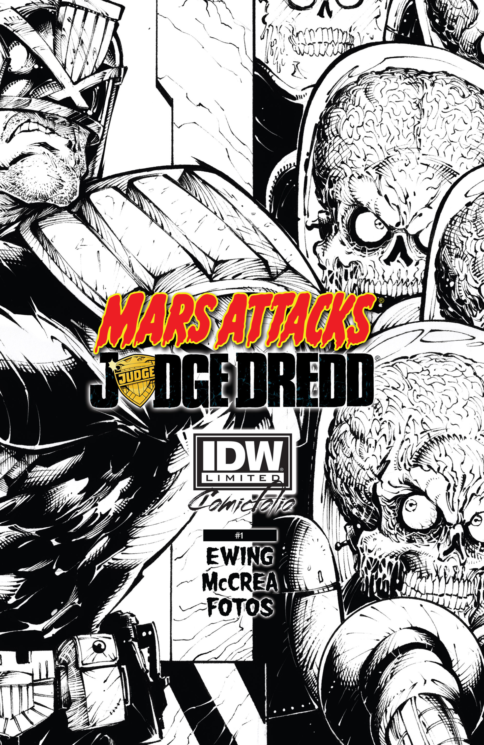 Read online Mars Attacks Judge Dredd comic -  Issue #1 - 2