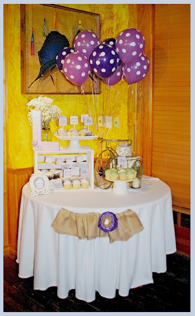 Purple & Green Baby Shower - {guest post} - Shes {kinda} Crafty