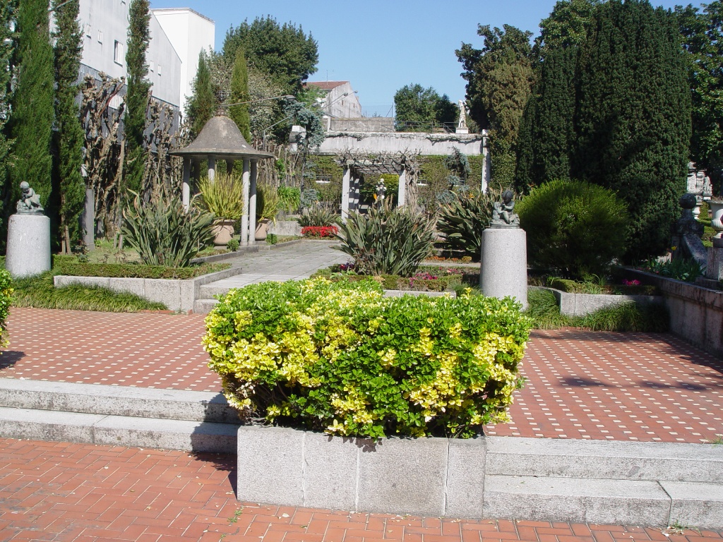 PORTUGAL UMA VIAGEM FOTOGRÁFICA Cidade de Braga Jardins do Museu Nogueira da Silva